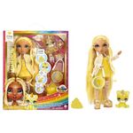 Rainbow High Fashion Doll with Slime & Pet - Sunny (Yellow) - 28 cm Shimmer Doll with Sparkle Slime, Magical Pet and Fashion Accessories - Kids Toy - Great for Ages 4-12 Years