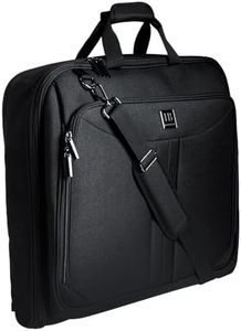 Housse Voyage Costume Homme XL, 3 Costumes | Valise Housse Vetement Voyage Porte Chemise Transport Sac Pliable | Noir