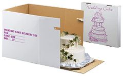 Wedding Cake Box, 15 x 15 x 16 Inches by Decopac