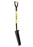 JCB 400 x 180 /110mm Blade Grafting Spade - Newcastle Style – Drain Master - Professional Solid Forged, Long Handle, Site and Gardening Tools - For Home Improvement