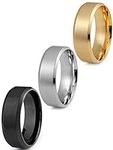 Jstyle Stainless Steel Rings for Me