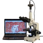 AmScope - 40X-2000X 3W LED Siedentopf Trinocular Compound Microscope + 10MP USB Camera - T340B-LED-10M