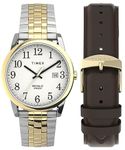 Timex Easy Reader Classic Men's 38 mm Stainless Steel Strap Watch TWG063100