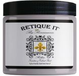 Retique It Chalk Finish Paint by Renaissance - Non Toxic, Eco-Friendly Chalk Furniture & Cabinet Paint - 16 oz (Pint), Dove Gray