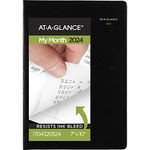 AT-A-GLANCE 2024 Monthly Planner, 7" x 10", Large, Designer Cover, Black (704320524)