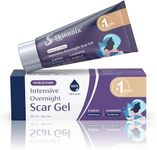 Skiennix PM Intensive Overnight Scar Cream, 100% Medical Grade Silicone Scar Gel Treatment for Surgical Scars, C-Section, Stretch Marks, Injury, Burns, Keloids, Scar Removal for Adult & Child 1.06oz