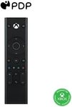 PDP Universal Gaming Media Remote Control for Xbox Series X|S, Xbox One, Officially Licensed for Microsoft Xbox, Motion Activated Backlight, Compact Navigation Toggle, Battery Optimized