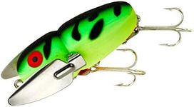 Heddon Crazy Crawler Wild-Action Topwater Fishing Lure, Fluorescent Green Crawdad, Crazy Crawler (5/8 oz)