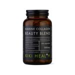 KIKI Health Marine Collagen Peptides Beauty Blend | Vital Protein Supplement for Skin, Hair Nails, Bones, Joints & Digestion | Hydrolysed Collagen with Vitamin C and Hyaluronic Acid - 150 Capsules