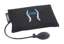 Innotech LumbAirPlus-PS Lumbar, Spine and Back Support Pillow for Sensitive Backs - Ergonomic Back Rest for Lower Back Pain Relief with Office Chairs, Car Seats, and More