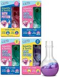 Mr. Bubble Kids Bath Bomb Potions - Colorful Fizzy Fun - Cool Foam and Bubble Science Beaker for The Bath (Pack of 4)