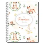 Livre de bébé "Ma Première Année" (Animaux de la forêt)