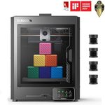 ELEGOO Centauri Carbon 3D Printer, CoreXY 500mm/s High Speed Printing with Auto Calibration, 320°C Nozzle and Built-in Camera, Ready to Print Out of the Box, 256x256x256mm Printing Size