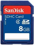 SanDisk 8GB SDHC Memory Card Packaging Size: 8 GB