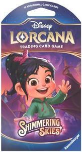 Ravensburger Disney Lorcana TCG: Shimmering Skies Assorted Single Booster Pack (12 Cards) for Ages 8 and Up