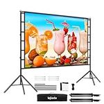 Projector Screen with Stand,150inch