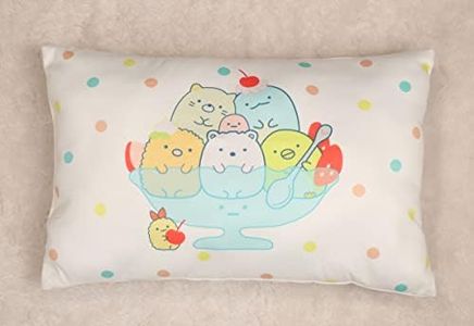 NEW COMERS Cotton Baby Pillow with Super Soft Fabric|1 Month to 5 Year Kids Pillows|Animal & Cartoon Prints|Infant Pillow for Sleep,Bed Set,Head Shaping,Neck Support-12 X 18 In-213, White
