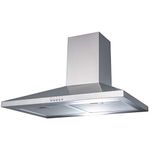 SIA CHL60SS 60cm Chimney Cooker Hood Kitchen Extractor Fan In Stainless Steel