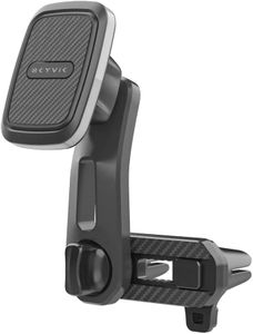 SKYVIK TRUHOLD Adjustable Tabletop Airvent Magnetic Mount Car Mobile Holder, Black