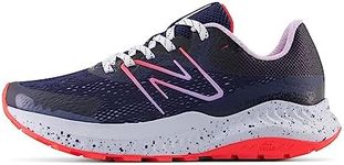 New Balance Women's DynaSoft Nitrel V5 Trail Running Shoe, Natural Indigo/Eclipse/Starlight, 8 Medium US