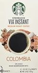 Starbucks VIA® Colombia Coffee, Medium Instant, 1.4 Ounce