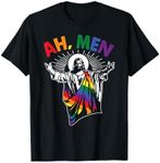 Ah Men Funny LGBT Gay Pride Jesus R