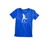 Funberry® GLOW in The DARK football t-shirt for boys (Blue, 13-14 Years)