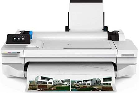 HP DesignJet T125 Large Format Compact Wireless Plotter Printer - 24", with Mobile Printing (5ZY57A)