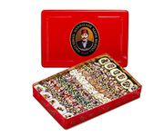 Hafiz Mustafa 1864 Istanbul, Turkish Delight, Dessert Snacks, Pistachio, Hazelnut, Walnut, Fig, Orange, Pomegranate, Kiwi, Honey, Milk - Turkish Sweets Tray Gift Ideas for Birthday, Christmas