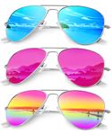 Polarized Aviator Sunglasses For Women Men Vantage Mens Sunglasses Driving Running with UV Protection