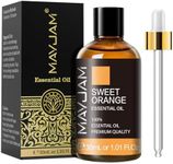 MAYJAM Sweet Orange Essential Oil, 30ml/1.01fl.oz Premium Sweet Orange Oils for Diffuser, Candle Soap Making, Long Lasting Scents