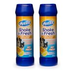 Duzzit Shake & Fresh Carpet Freshener Powder in Pet Fresh - Pack of 2 x 500g Carpet Cleaner Powder Bundle by Great British Home