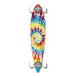 Yocaher Special Graphic Complete Longboard Pintail Skateboard W/ 70Mm Wheels (Tiedye Original)