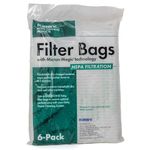 Kirby 204814 Micron Magic HEPA Filter Plus Bags, Polypropylene, White, 4 UK