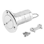 Boat Water Tank,316 Stainless Steel 1.5in Boat Deck Fill Filler Fuel Tank Accessories replacement for Marine Yacht