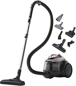 Electrolux Animal 600, Aspirateur Traineau sans Sac, Accessoires Poils d'animaux, 6 étapes de Filtration, Gain de Place, Technologie Cyclonique, 55% de Matériaux Recyclés, EL61A4UG, Gris