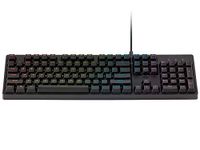 Monoprice Collider Mechanical Gaming Keyboard - Cherry MX Red, Full RGB Customization, Wired, Full N-Key Rollover - Dark Matter Gaming Collection