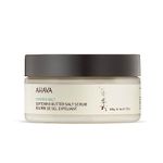 AHAVA- Dead Sea Salt. Softening Butter Salt Scrub, a Deep Gentle Exfoliator & Butter Scrub. Enhance Softness of the Skin. Refresh &Hydrate Skins Surface. 220g