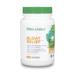 Organika Bloat Relief- Helps Relieve Bloating and Flatulence- Herbal Blend of Sweet Fennel, Turmeric, and Milk Thistle- Digestive Support- 120vcaps