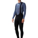 Alé Cycling Men's Solid Winter Bib Tights, Black/Black, S