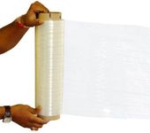 RC Mart 4 Rolls Clear Stretch Film Plastic Pallet Wrap 18" Wide x 1500 Ft. 80 Gauge