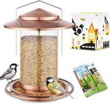 iBorn Metal Bird Feeder for Outside