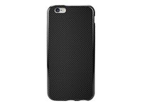 Cellet Proguard Case for iPhone 6 - Non-Retail Packaging - Carbon Fiber Image/Clear