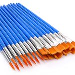 UPINS 30 Pcs Paint Brushes, Small Brush Bulk for Detail Painting