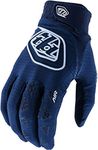 Troy Lee Designs Motocross Motorcycle Dirt Bike Racing Mountain Bicycle Riding Gloves for Girls Boys, Youth AIR Glove (Navy, X-Small)