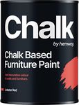 Lobster Red Chalk Style All-in-One Matt Paint for Furniture, Home Decor, Cabinets, Crafts, Eco-Friendly, Matt Paint, Shabby Chic, Chalky Finish, Walls, Wood, Doors, Tables, Chairs - 1L