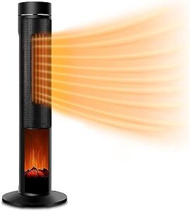 Air Choice Tower Space Heater for Large Room, 36" 1500W Space Heater for Indoor, Remote, 3 Modes, Oscillating Ceramic Heater, Thermostat, 24H Timer, Overheating & Tip-Over Protection for Home Bedroom