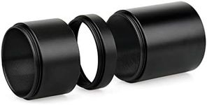 SVBONY T2 Extension Tube Kit for Cameras and Eyepieces Length 8mm 25mm 45mm M42x0.75 on Both Sides