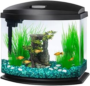 Aqueon 00800201: Aquarium Kit Mini Bow Led Blk 5G