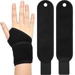 Adjustable Wrist Braces Breathable Wrist Support Strap for Sports Protecting Provide Hand Support One Size Fits Men, Women and Children, Left or Right Hand (Black)